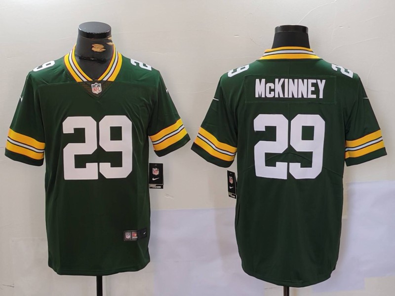 Men's Green Bay Packers Xavier McKinney #29 Green Jersey